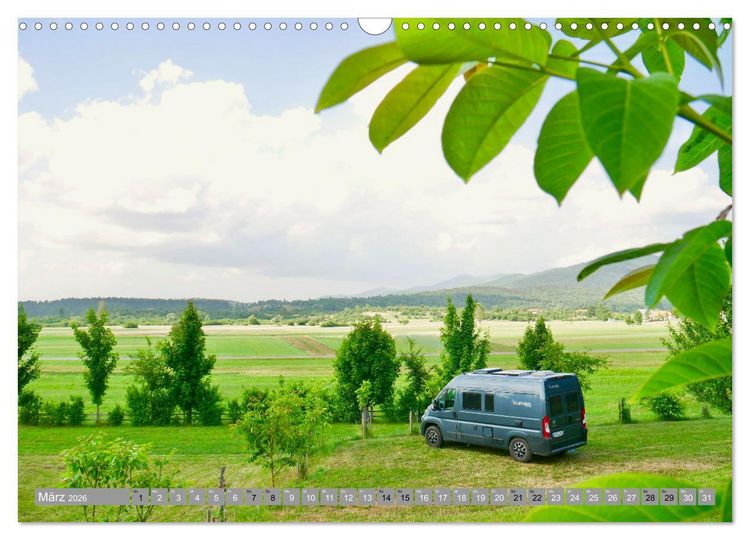 Produktbild: Mit dem Wohnmobil durch Slowenien (Wandkalender 2026 DIN A3 quer), CALVENDO Monatskalender