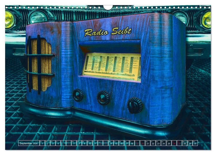 Produktbild: Lebensfreude Radio (Wandkalender 2026 DIN A3 quer), CALVENDO Monatskalender