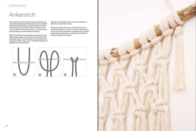 Produktbild: Modernes Makramee