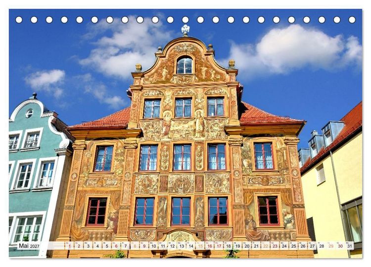 Produktbild: Ellwangen - Jagst im Ostalbkreis (Tischkalender 2027 DIN A5 quer), CALVENDO Monatskalender