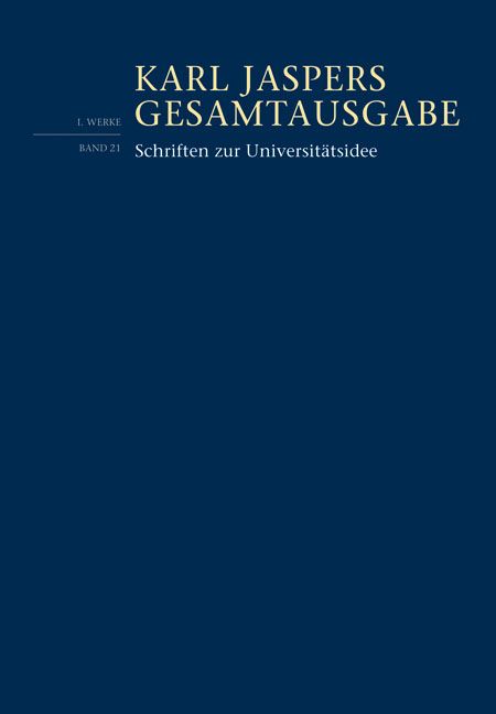 Produktbild: Schriften zur Universit&auml;tsidee