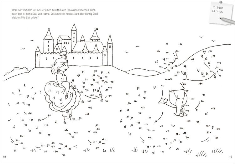 Produktbild: Von Punkt zu Punkt. Prinzessin