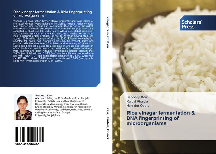 Produktbild: Rice vinegar fermentation & DNA fingerprinting of microorganisms