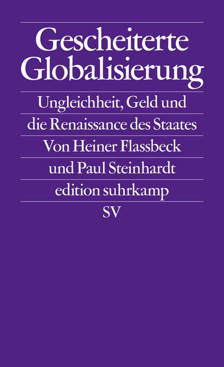 Produktbild: Gescheiterte Globalisierung