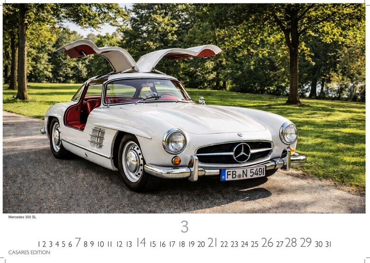 Produktbild: German Classic Cars Kalender 2027 &ndash; Wandkalender | Fotokalender Oldtimer 24x35 cm - deutsche Oldtimer - Meisterwerke deutscher Automobilgeschichte