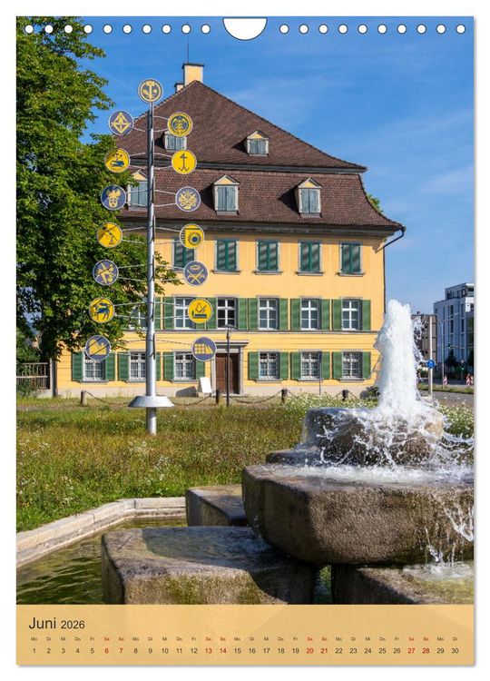 Produktbild: Singen am Hohentwiel (Wandkalender 2026 DIN A4 hoch), CALVENDO Monatskalender