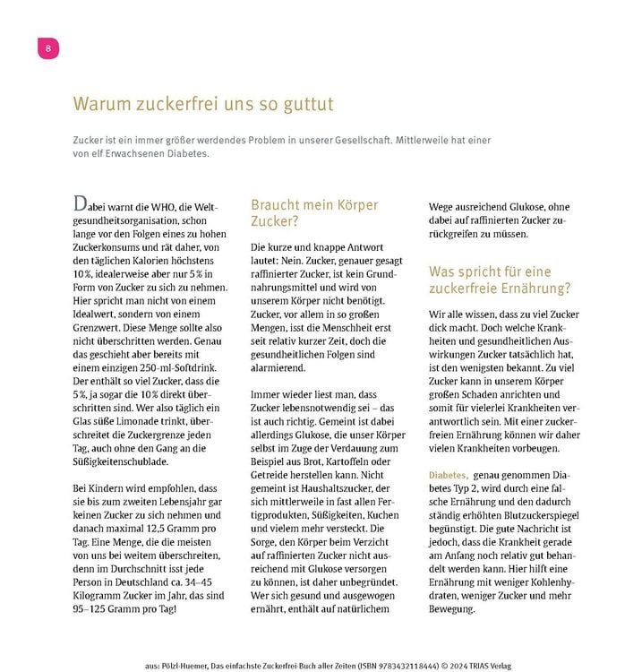 Produktbild: Das einfachste Zuckerfrei-Buch aller Zeiten
