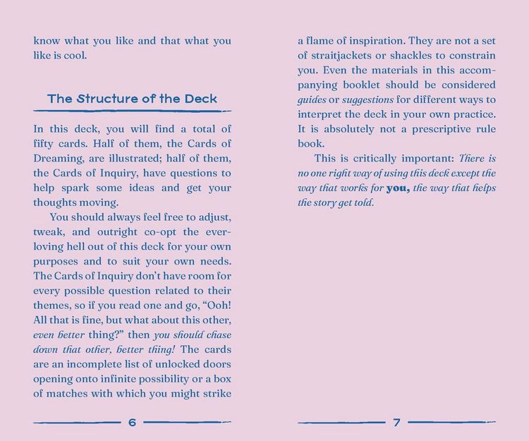 Produktbild: The Writer's Oracle Deck & Guidebook