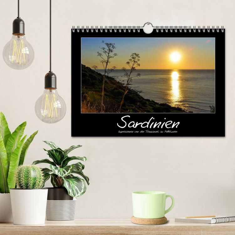 Produktbild: Die Trauminsel Sardinien (Wandkalender 2026 DIN A4 quer), CALVENDO Monatskalender