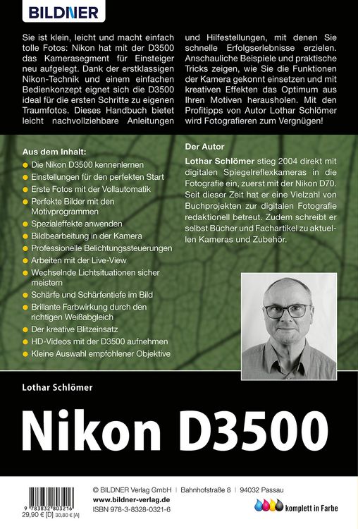 Produktbild: Nikon D3500