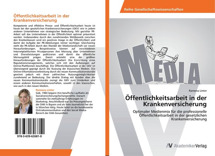 Produktbild: &Ouml;ffentlichkeitsarbeit in der Krankenversicherung