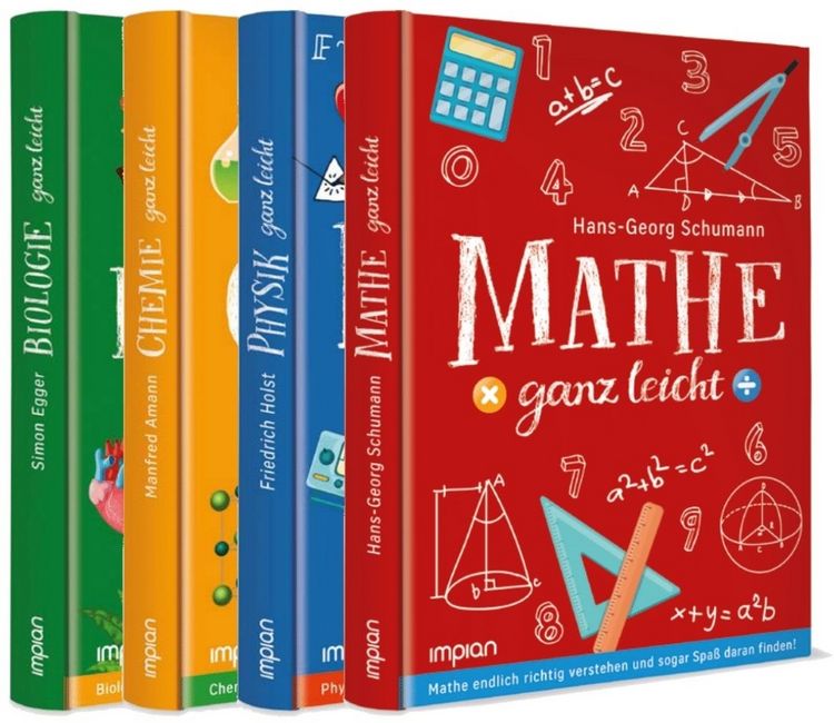 Produktbild: Mathe, Physik, Chemie und Biologie ganz leicht im Paket