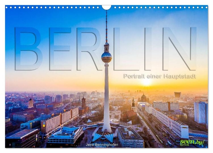 Produktbild: Berlin - Portrait einer Hauptstadt (Wandkalender 2026 DIN A3 quer), CALVENDO Monatskalender