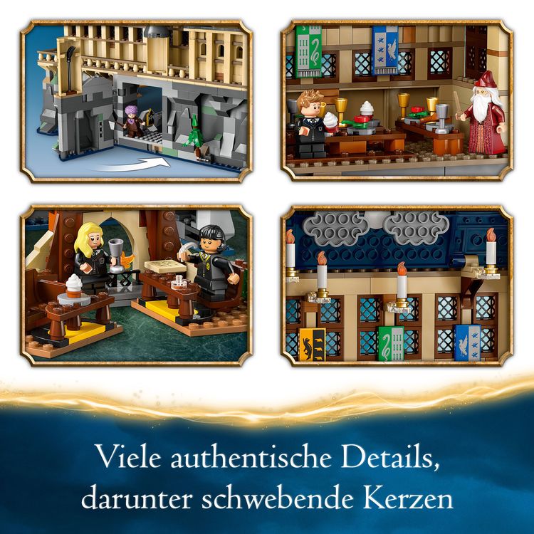 LEGO Harry Potter Schloss Hogwarts: Die Große Halle, Fantasy Set 76435