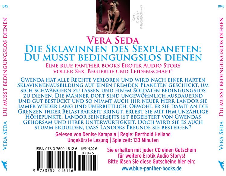 Produktbild: Die Sklavinnen des Sexplaneten: Du musst bedingungslos dienen | Erotik Audio Story | Erotisches H&ouml;rbuch 2x Audio-CD
