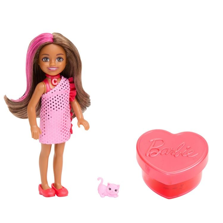 Produktbild: Barbie Chelsea Party Unboxed Glam Party 3fach sortiert