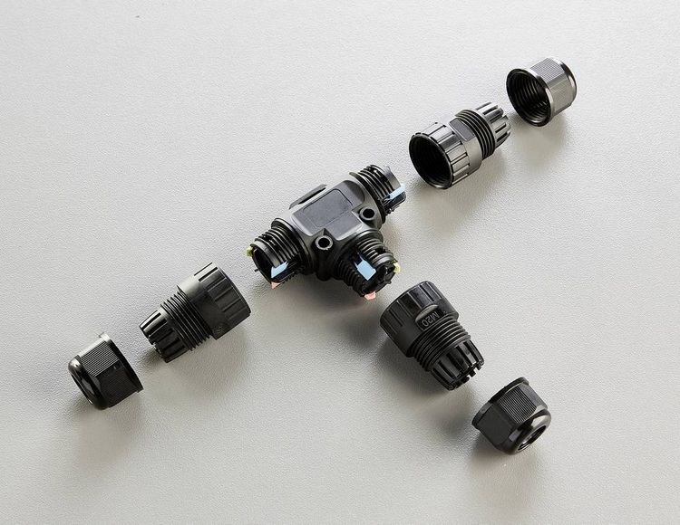 Produktbild: Heitronic 501339 Kabelverbinder mit Steckklemmen (L x B x H) 111 x 69 x 25mm 1St.