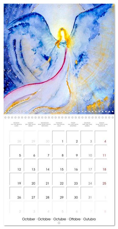 Produktbild: Angels for your soul (Wall Calendar 2026 12 &times; 12 Inch) CALVENDO 12 Month Wall Calendar