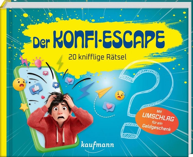 Produktbild: Der Konfi-Escape - 20 knifflige R&auml;tsel: Version Junge