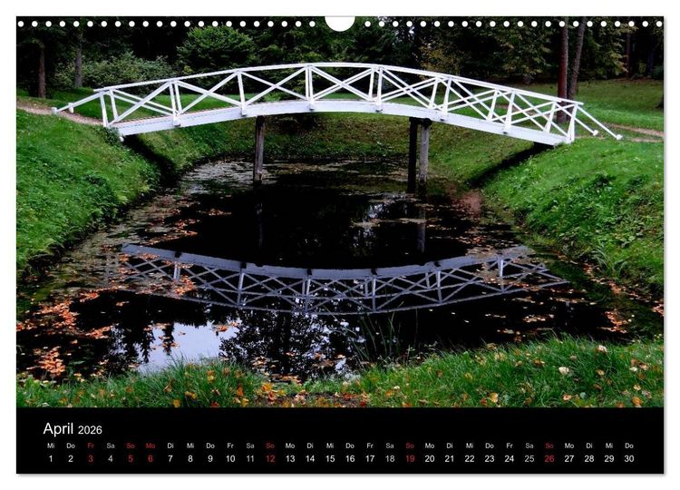 Produktbild: PUSCHKINS RUSSLAND (Wandkalender 2026 DIN A3 quer), CALVENDO Monatskalender