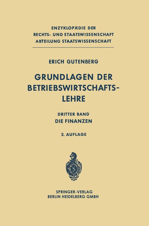 Produktbild: Grundlagen der Betriebswirtschaftslehre