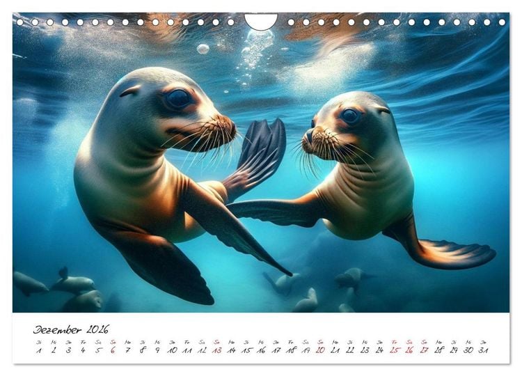 Produktbild: Die besten Naturbilder des Jahres - Einzigartige Augenblicke (Wandkalender 2026 DIN A4 quer), CALVENDO Monatskalender