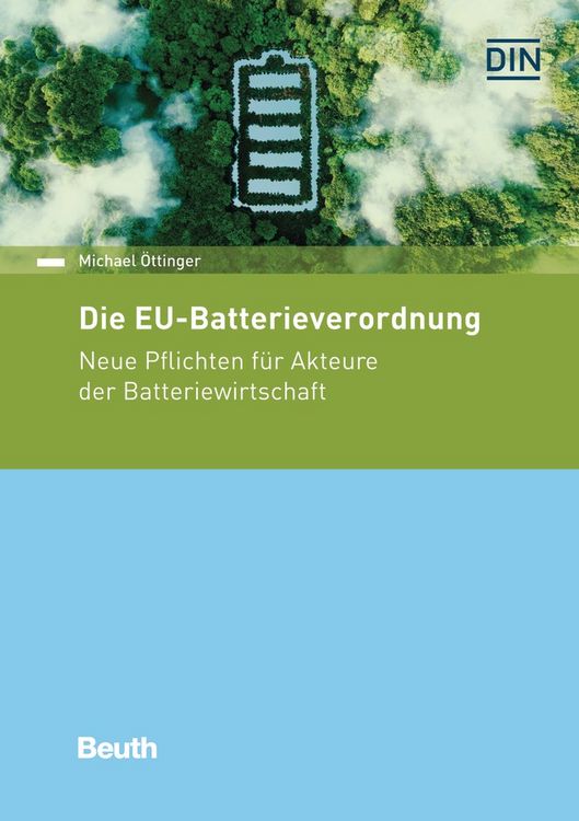 Produktbild: Die EU-Batterieverordnung