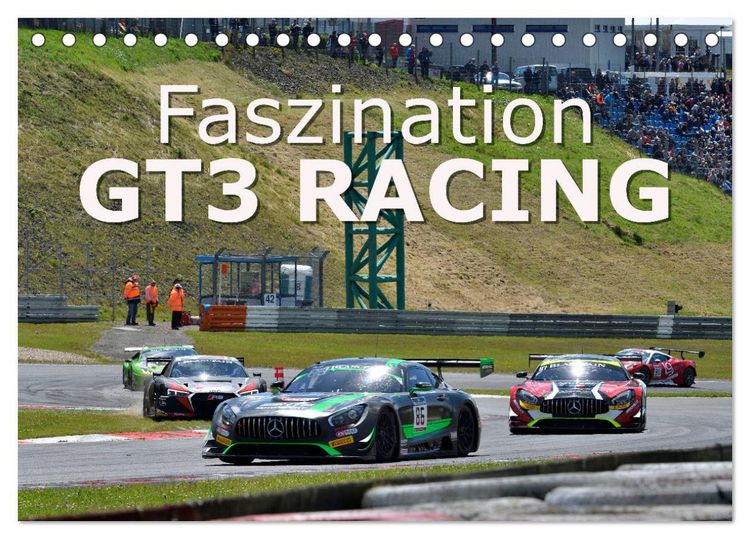 Produktbild: Faszination GT3 RACING (Tischkalender 2026 DIN A5 quer), CALVENDO Monatskalender
