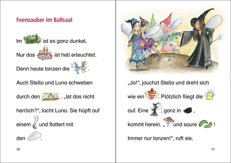 Produktbild: Lesenlernen in 3 Schritten - Die sch&ouml;nsten Feengeschichten