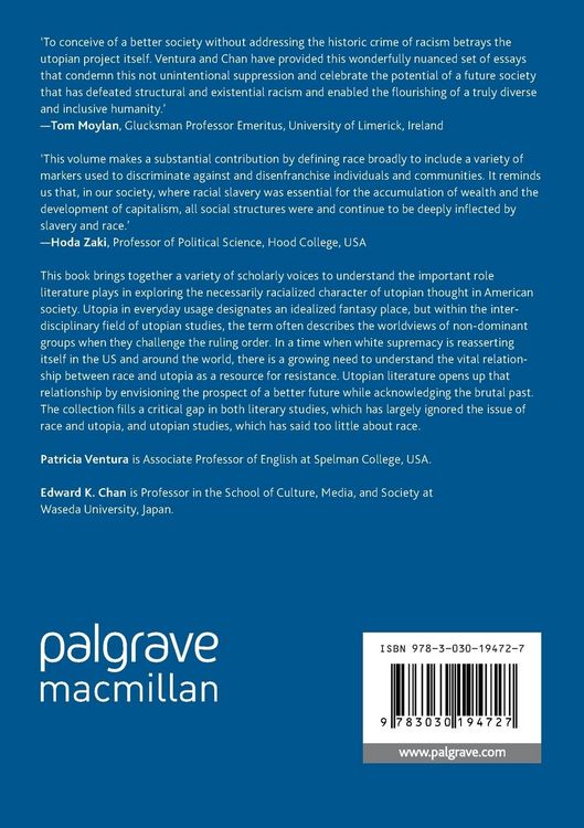 Produktbild: Race and Utopian Desire in American Literature and Society