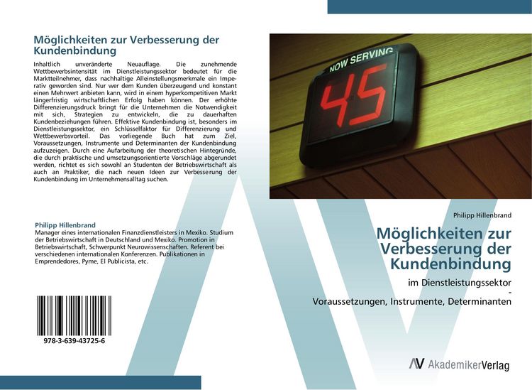 Produktbild: M&ouml;glichkeiten zur Verbesserung der Kundenbindung
