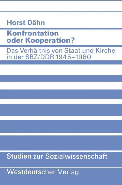 Produktbild: Konfrontation oder Kooperation?