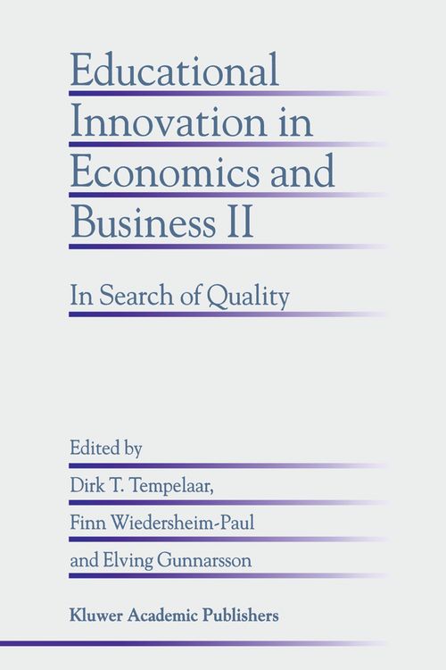Produktbild: Educational Innovation in Economics and Business II