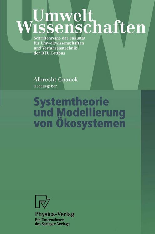 Produktbild: Systemtheorie und Modellierung von &Ouml;kosystemen