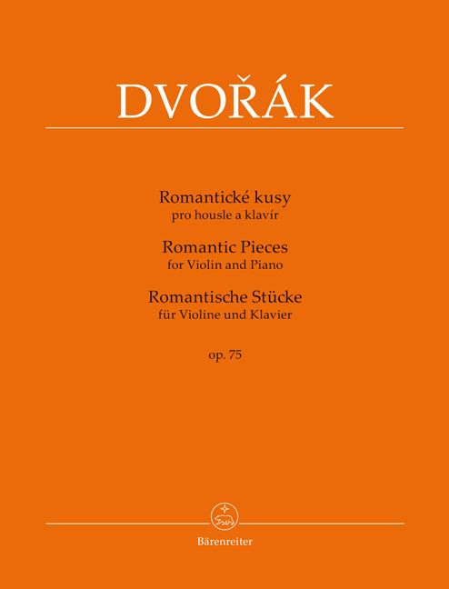 Produktbild: Dvor&aacute;k, A: Romantische St&uuml;cke (Romantick&eacute; kusy) op. 75