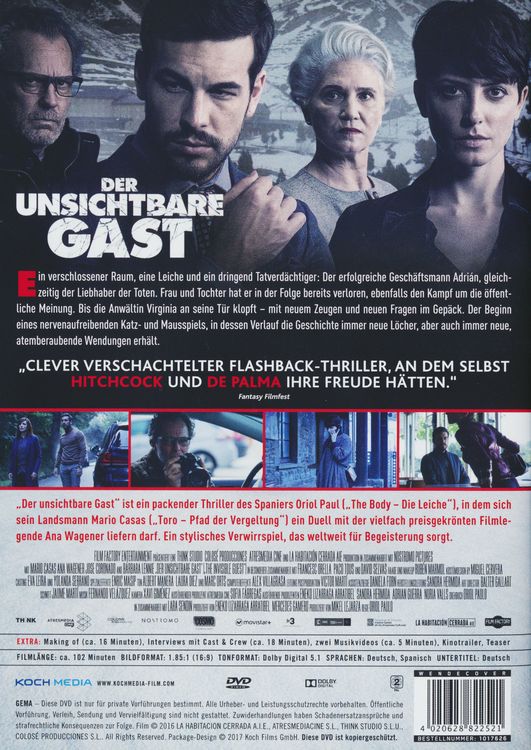 Produktbild: Der unsichtbare Gast