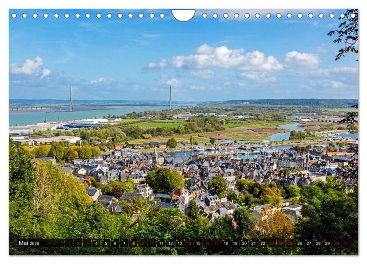 Produktbild: Blickpunkte der Normandie (Wandkalender 2026 DIN A4 quer), CALVENDO Monatskalender