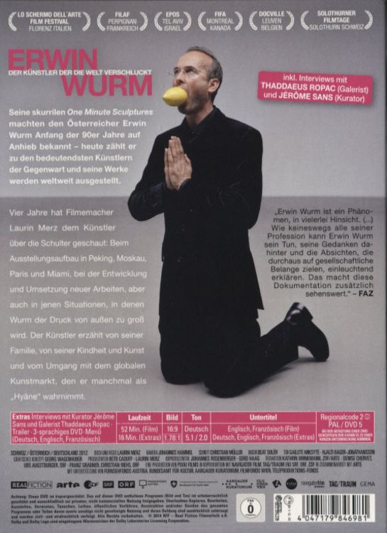 Produktbild: Erwin Wurm - Der K&uuml;nstler der die Welt verschluckt