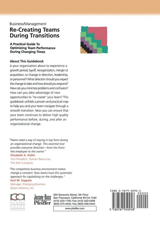 Produktbild: Recreating Teams During Transitions