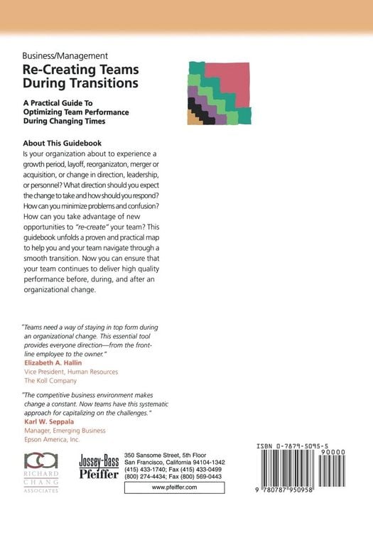 Produktbild: Recreating Teams During Transitions