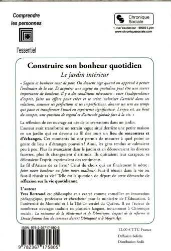 Produktbild: Construire son bonheur quotidien : le jardin int&eacute;rieur