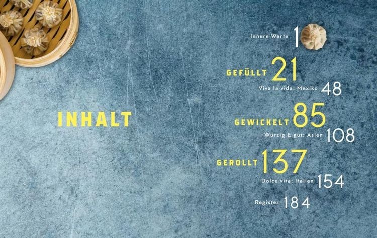 Produktbild: Gef&uuml;llt, gewickelt, gerollt