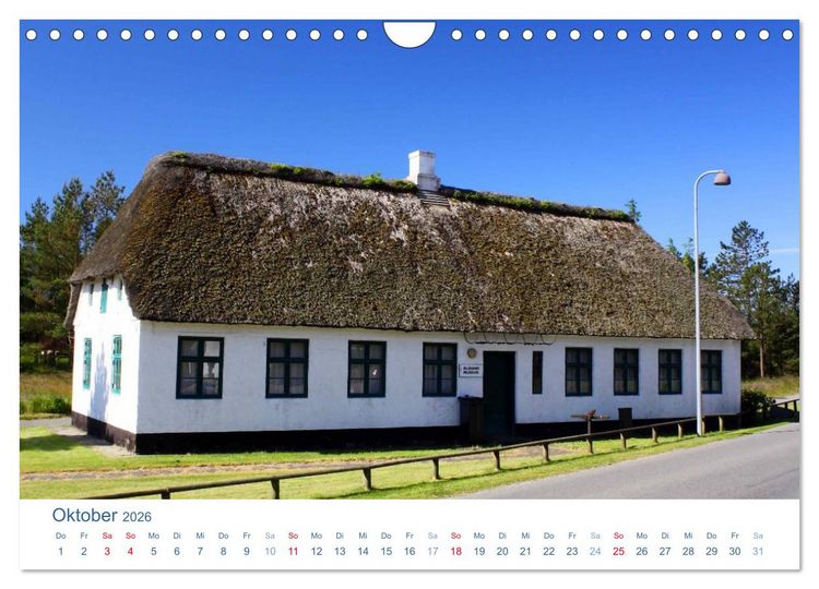 Produktbild: Bl&aring;vand 2026 (Blavand). Impressionen von D&auml;nemarks Nordseek&uuml;ste (Wandkalender 2026 DIN A4 quer), CALVENDO Monatskalender