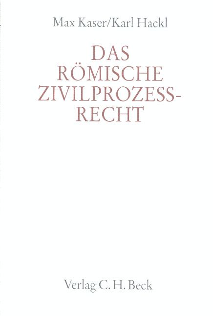 Produktbild: Das r&ouml;mische Zivilproze&szlig;recht
