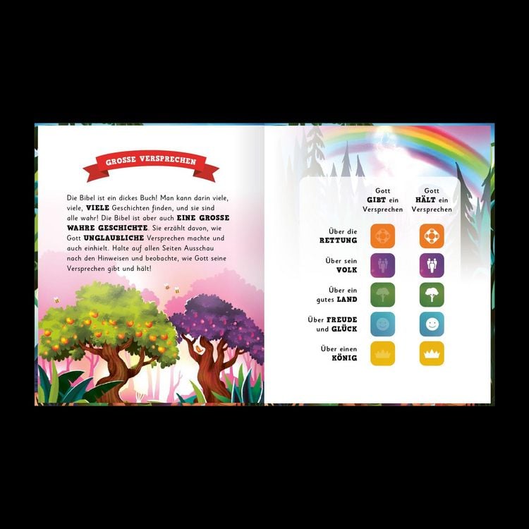 Produktbild: Gottes gro&szlig;es Versprechen &ndash; KINDERBIBEL