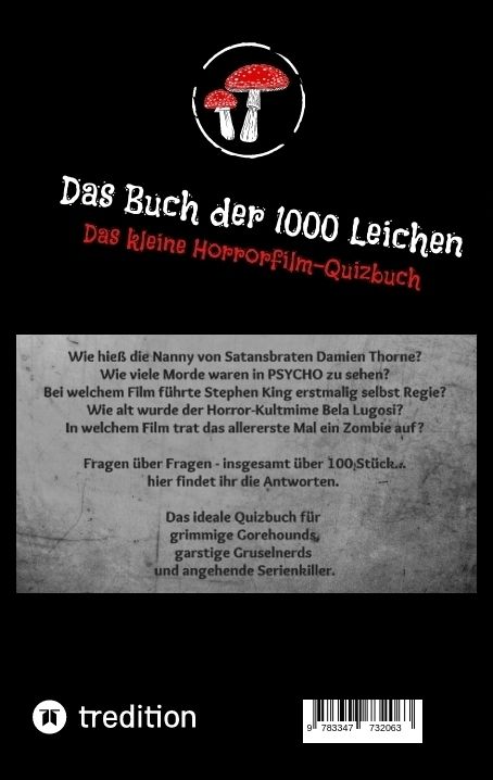 Produktbild: Das Buch der 1000 Leichen