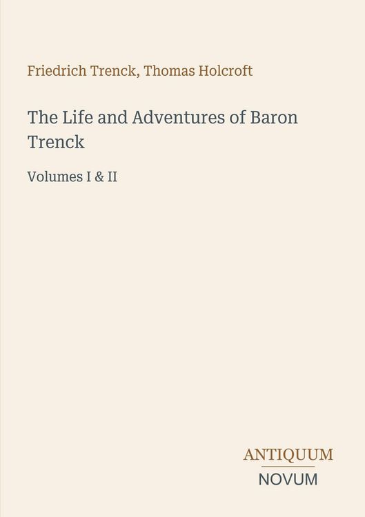 Produktbild: The Life and Adventures of Baron Trenck
