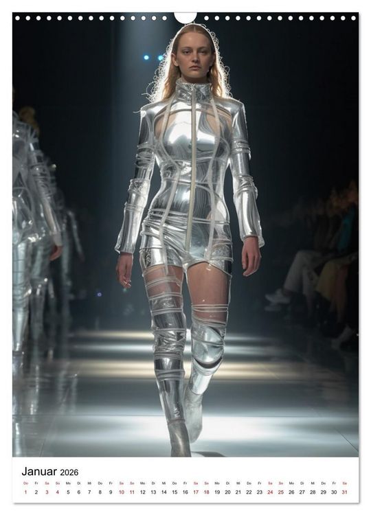 Produktbild: Future Couture (Wandkalender 2026 DIN A3 hoch), CALVENDO Monatskalender