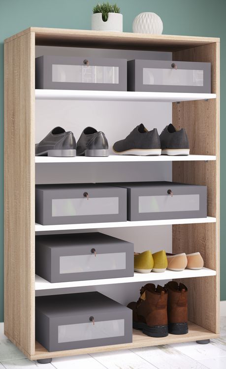 Produktbild: XXL Holz Gro&szlig;er Schuhschrank Schuhregal Lona 5