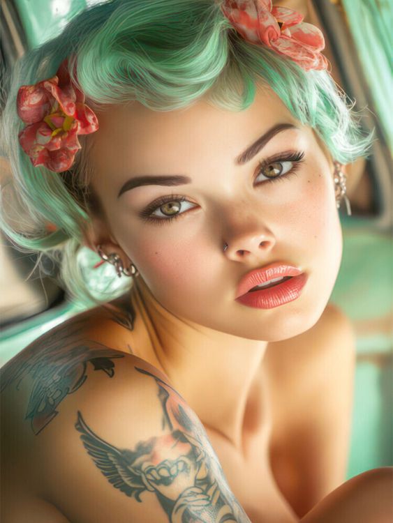 Produktbild: CALVENDO Puzzle Sexy pin-up Girls | 1000 Teile Lege-Gr&ouml;&szlig;e 64x48cm Foto-Puzzle f&uuml;r gl&uuml;ckliche Stunden